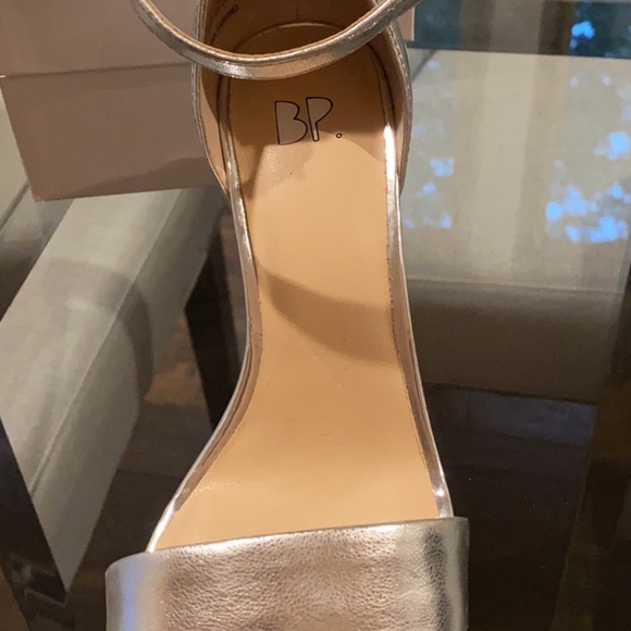 Silver Strappy Heels - Picture 3 of 4